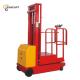 Solid Tire Electric Order Picker with 4Mph Travel Speed and 90Fpm Lower Speed