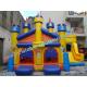 Outdoor PVC Inflatable Bouncer Slide With Castle For Adults / Kids