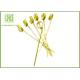 80mm Bamboo BBQ Sticks Bamboo For Cooking Fruit Kabobs Skewers Odorless