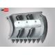 Injecting Die Cast Heat Sink Industrial Components Easy Installation