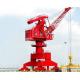 Offshore Floating Barge Mounted Crane 5t To 40t Capacity