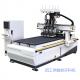 Woodworking CNC Router Machine Double Spindles Multi-drill Cutting Machine