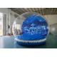 4m Diameter Outdoor Christmas Photo Booth Inflatable Snow Globe For Kids And Adults