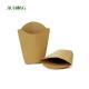 Eco Friendly F Flute Biodegradable Paper Cups Recyclable 70mm Custom LOGO