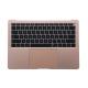 A1932 Gold Macbook Pro Topcase Air 13 Inch Retina With Keyboard Trackpad 2018 2019