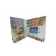 Spot UV / Embossed Printing LCD Video Business Cards Folder 400mAh-2000mAh Optional