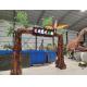 Customized Most Realistic Dinosaur For Park Entrance Door Gate