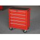 24 In Movable Metal Garage Tool Cabinets On Wheels To Store Tools With 5 Drawers
