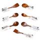 5 Pcs Wooden Spatula Spoon Kitchen Utensils For Cooking