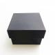 Cardboard Black Gift Box Customize 8*8*4cm Special Paper Packaging Box Without Insert
