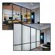 Privacy Protection  White PDLC Frosted  Switchable Film Glass For Meeting Room