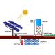 37KW 50HP Solar Powered Agricultural Water Pumping System With Auto Tracking