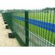 High Security Double Wire Welded Fence Hot Dipped Galvanized 868 Fence
