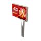 Easy installation steel digital display led screen outdoor P 6 advertising sign boards