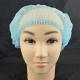 Colored Disposable Surgical Head Covers Net Cap With Single Or Double Elastic