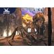 Artificial Fiberglass Dinosaur Fossils Statues / Natural History Museum Dinosaur