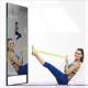 49inch Fitness Exercise Mirror Screen Virtual Trainer 49 Lcd Android With Body Composition Analysis