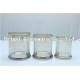 Colored glass decorative glass candle jar for fragrant candles