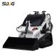Mini Front 639cc Track Skid Steer Loader With Ce Epa