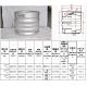 Stackable Silvery Europe Type Full Size Beer Keg For Brewing Equipment
