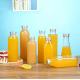 factory wholesale 350ml/500ml Juice bottle/beverage bottle/glass bottle/milk bottle/Customizable logo/