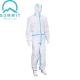 Nonwoven Medical Protective Coverall With Reinforced Seam Tape