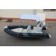 Abrasion Resistance Hard Bottom Inflatable Boat Fiberglass Hull With PVC Layer