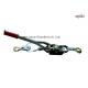 Light Weight Hand Cable Puller 4T Double Gears Two Hooks Power Coated 2.5m Cable