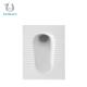 Commercial Minimalist Ceramic Squatting Pan Toilet Public Bathrrom Wc