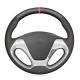 PU Leather Steering Wheel Cover for Kia K3 Ceed Forte Koup Forte5 Cerato 2013-2017