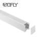 25.8*30.8mm LED Aluminum Profile Surface Mounted Milky / Clear / Frosted / Opal Cover