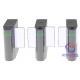 Quick Pass RFID Security Turnstile Gate Brushless Motor Biometric Face Recognition