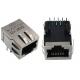 1 Port Intergrated Magnetics RJ45 Jack With Transformer 1000 Megabit Netowrk Connector