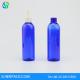 200ml blue cosmo bottles w/sprayer, Cosmo Round Plastic Bottles, Empty PET Shampoo Bottle