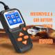 KONNWEI 12V Car Battery Analyzer For Quick Cranking Charging Test
