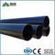 Plastic HDPE Water Supply Pipes Chemical Resistant PE100 400 500 630