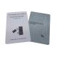 PVC / PET RFID Key Card 13.56mhz 0.84mm Thickness Access Control Key Cards