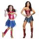 Wonder Woman Adult Kids Cosplay Costume for Halloween Superhero TV Movie Gender Women
