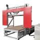 Industrial Computer Controlled PU Foam Cutting Machine High Precision For Rigid And Flexible Materials