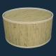 E12 E14 Cylindrical Raffia Table Lamp Shade With Cover On Top