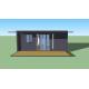 Movable Expandable Container House Seaside 20ft OSLO Beach Home With Balcony