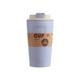 Sealed Casual Drinking Bamboo Fiber Water Cup Household Three Color