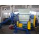 PLC Control Double Shaft Plastic Shredder Machine With Hard Knife For Waste Films