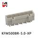 SHANYE BRAND KFM500BR-5.0 300V Promotion male female pluggable terminal block connector 5.0mm Right