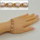 Classic 18K Gold Plated Cubic zirconia Bracelet & bangles factory wholesale high quality