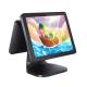 Dual Screen 15 Inch Android POS Terminal High Definition CJ - A5D With NFC 4G