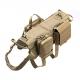 56cm Adjustable Dog Harness K9 Tactical Gear Defender Harness
