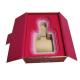 Pink Cardboard Packaging Boxes Containers With Superimposed Foam Insert Accessory