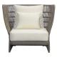 100% Polyester Cushion Balcony Rattan Patio Leisure Chairs
