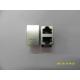 Gigabit ethernet stack dual port RJ45 connector with transformer for industial ethernet